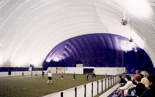 充气膜结构足球场